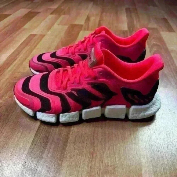 💰HUGE CLEARANCE SALE  💰 Adidas ClimaCool Vento Pink /black Mens Running Shoes - Picture 7 of 9